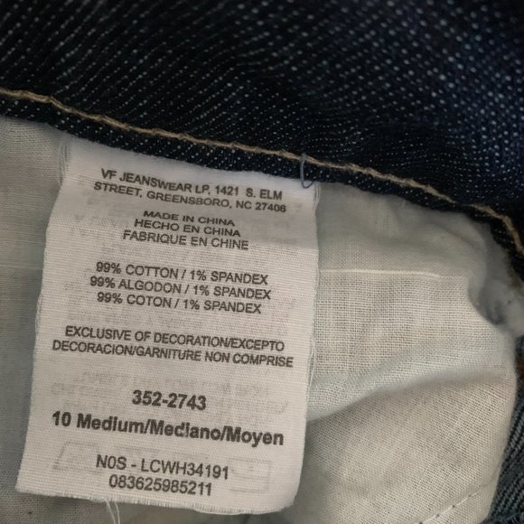 Lee One True Fit Denim Jeans - 10M - Picture 7 of 10